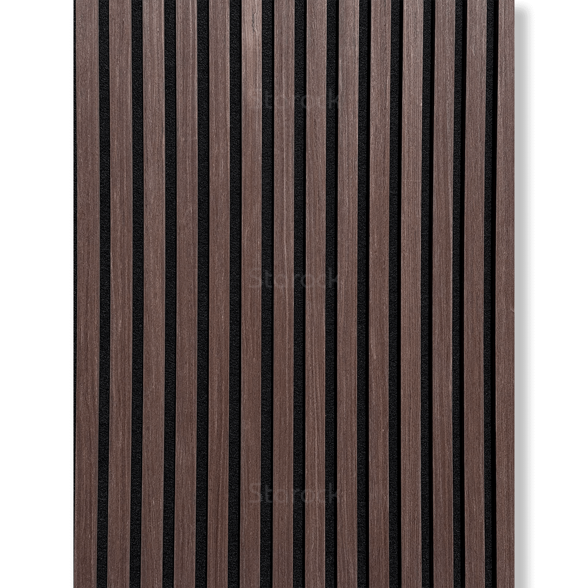 Acoustic Slat Panels-Black Walnut