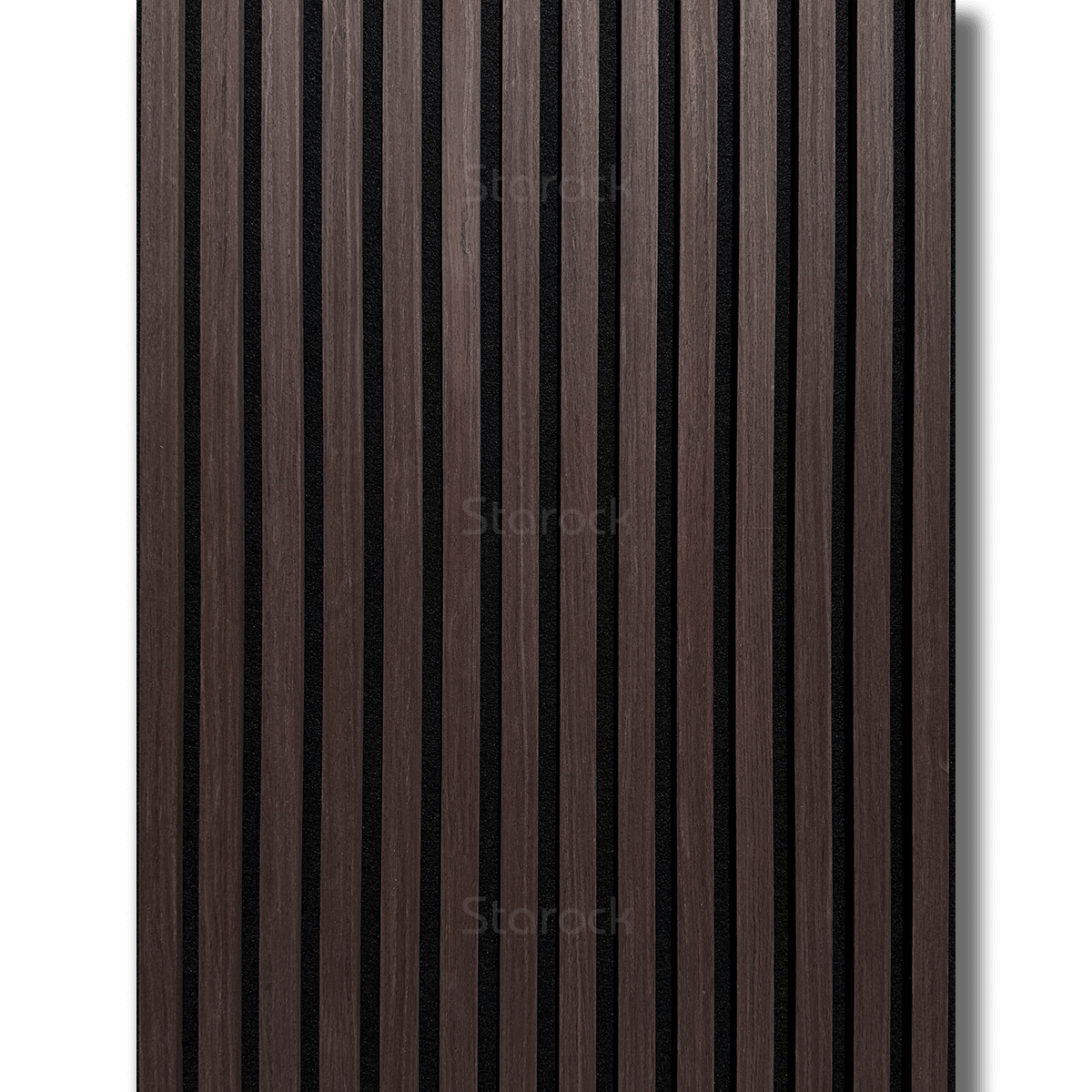 Acoustic Slat Panels-Black Walnut
