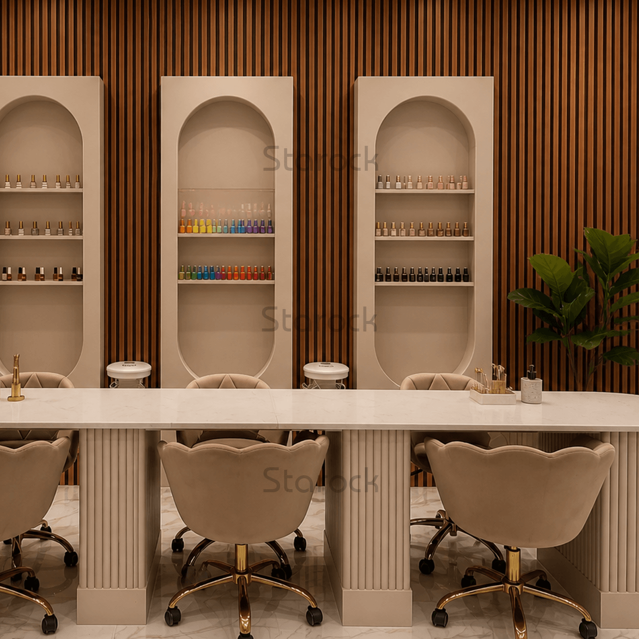 Acoustic Slat Panels-Cedar