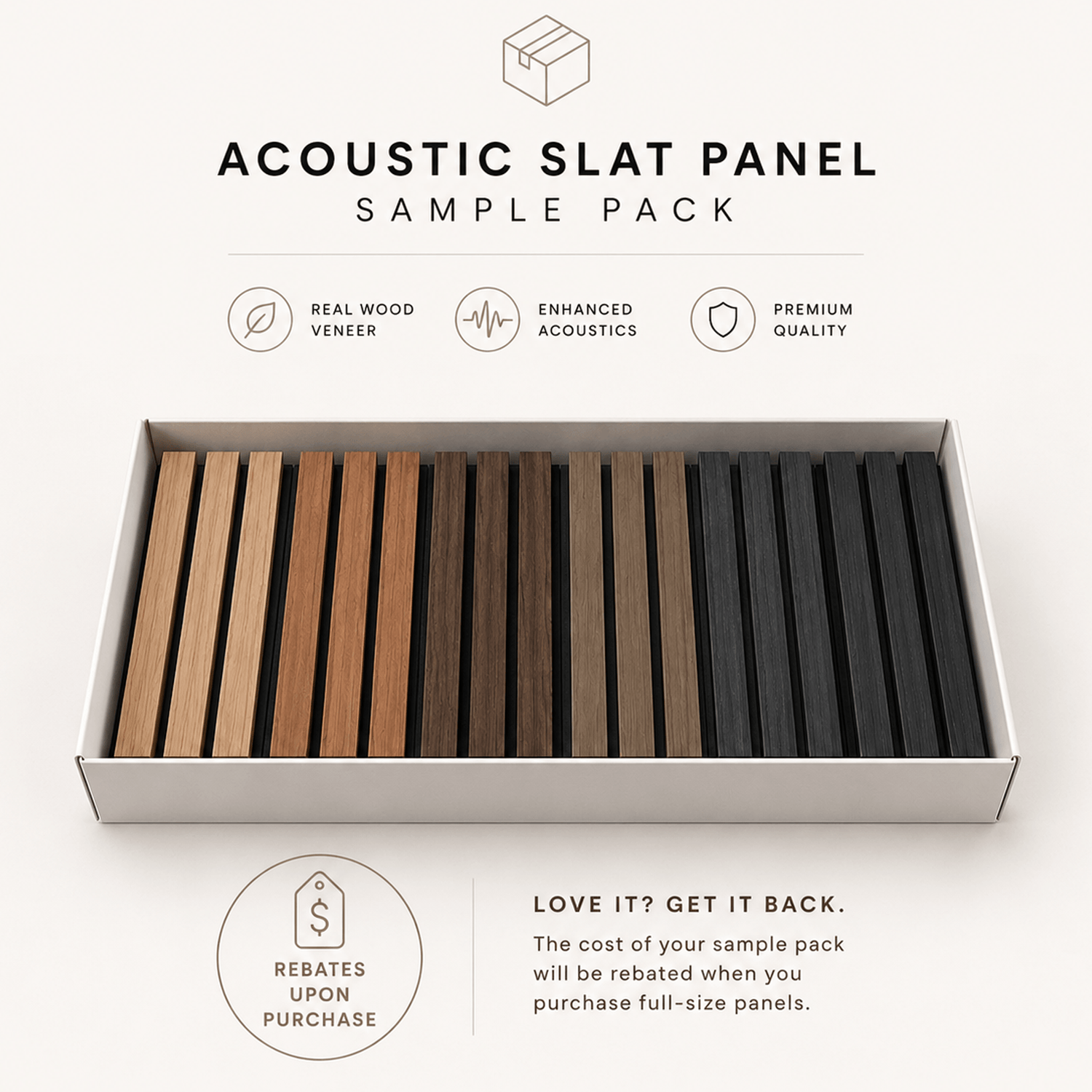 Sample Box Acoustic Panels