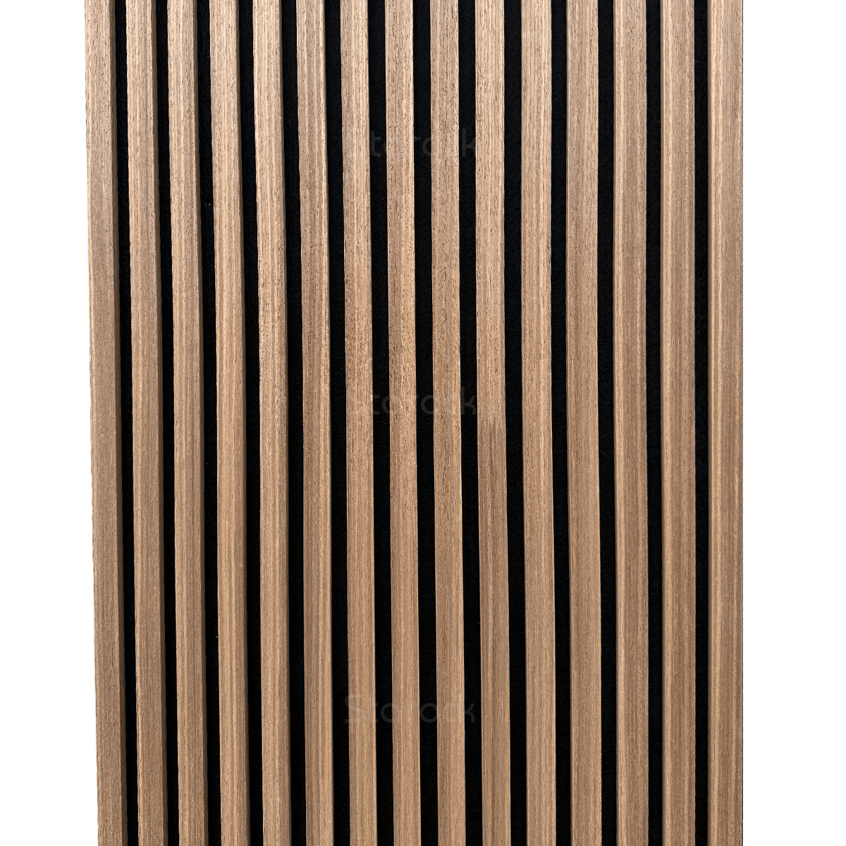 Acoustic Slat Panels-Smoked Walnut