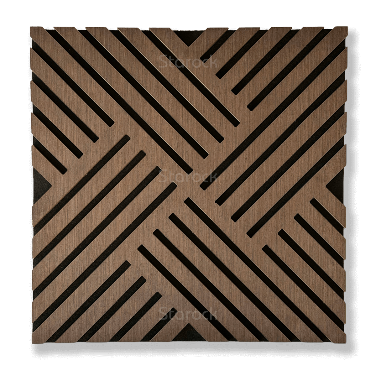 Brown Oak Crosswave Acoustic Panel (4PCS)