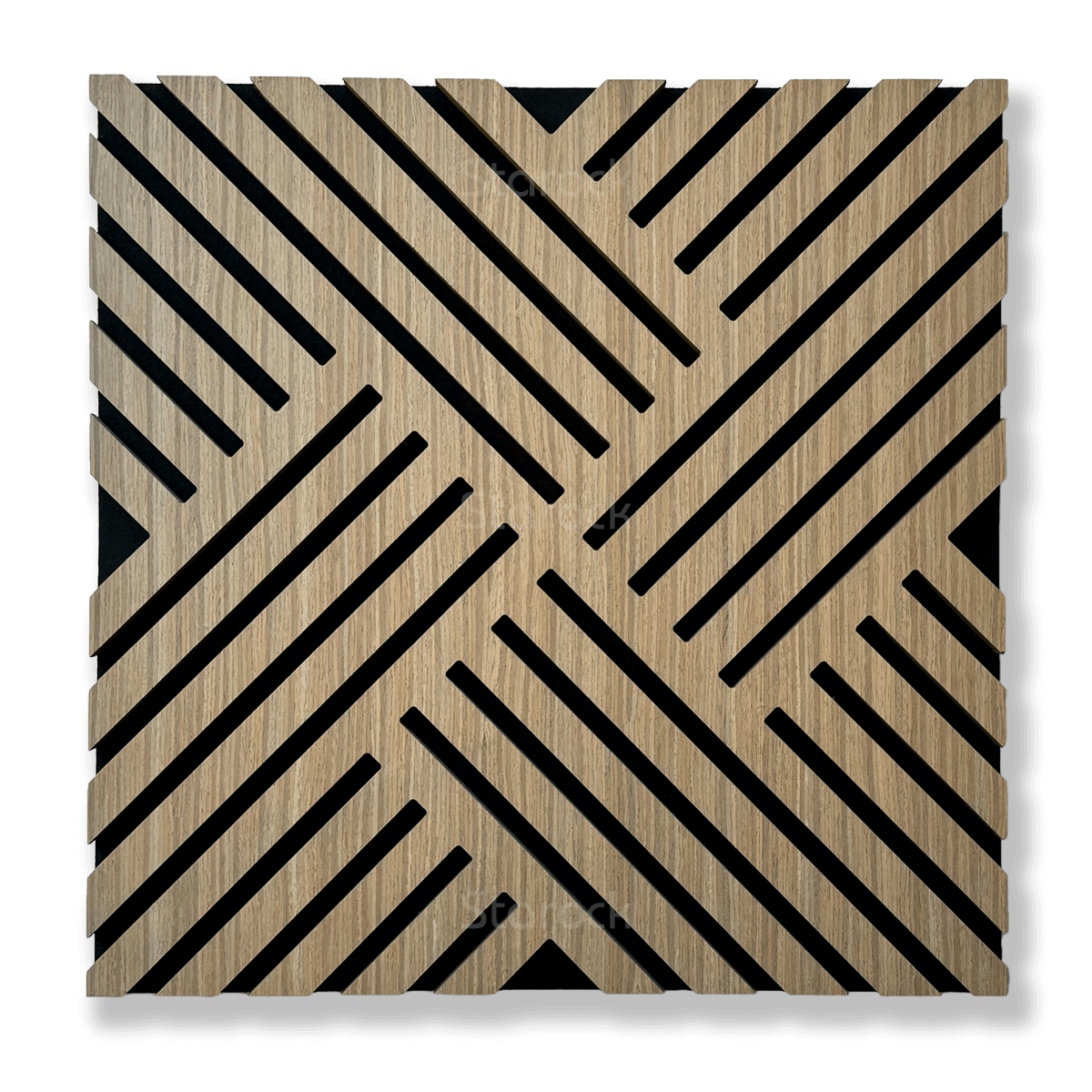 Walnut Crosswave Acoustic Panel (4PCS)