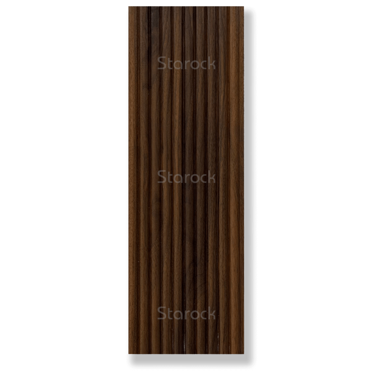 Fluted Slat Tambour 6 Inch - Willow Wood
