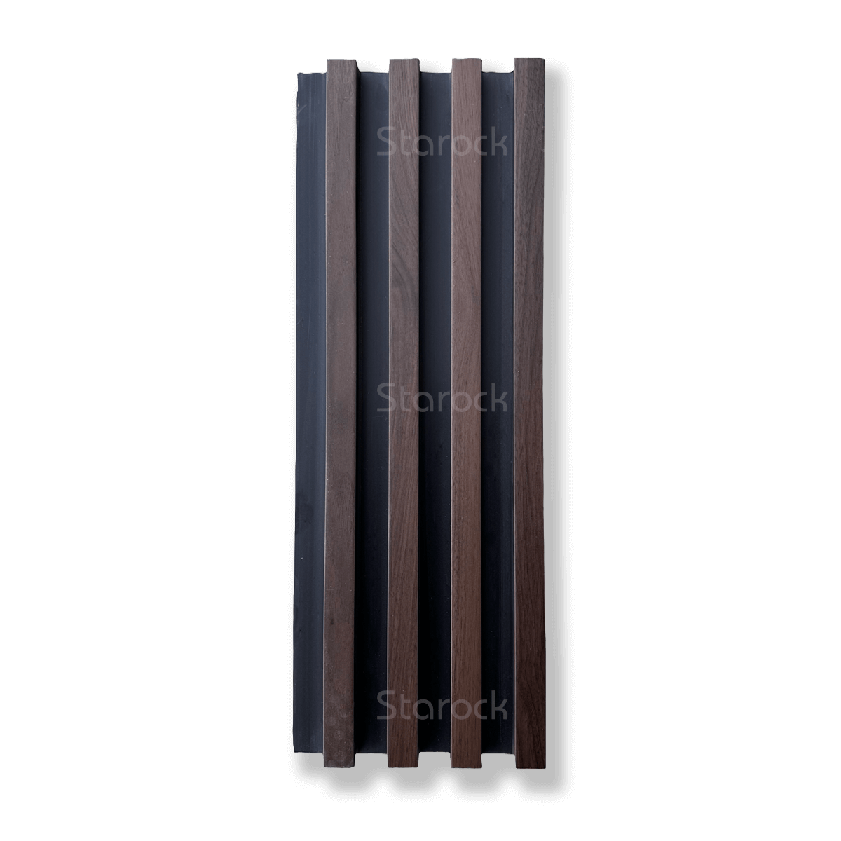 Fluted Slat 6.5 Inch-Brown
