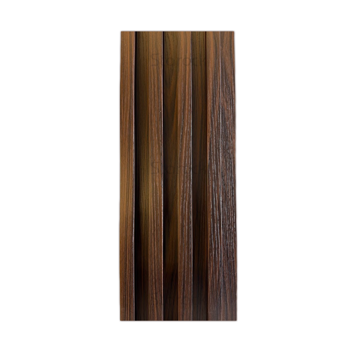 Waterproof Fluted Wall Panel Kit 6.5 Inch-Cedar