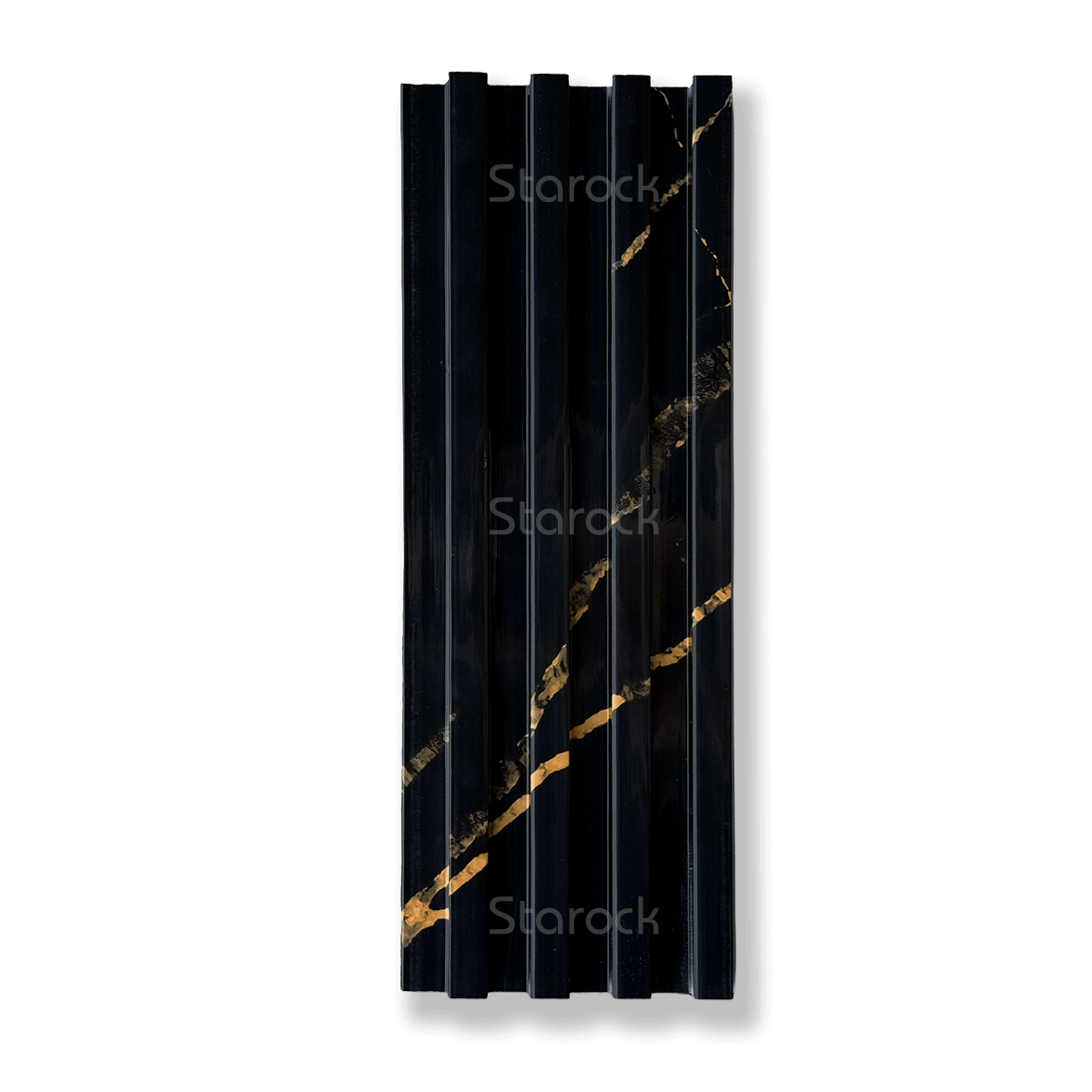 Fluted Slat 6.5 Inch-Gold Pesca