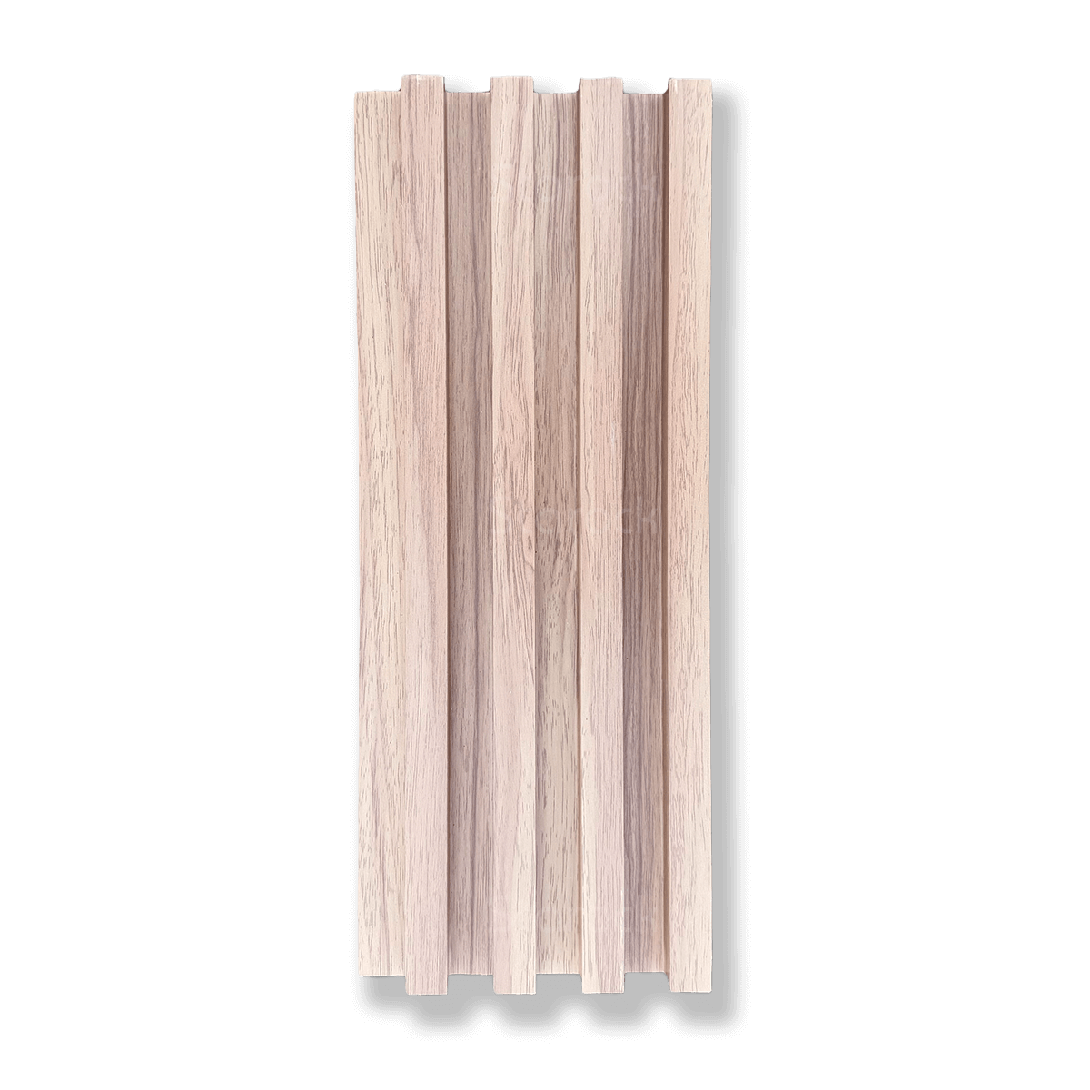 Fluted Slat 6.5 Inch-Natural Brown