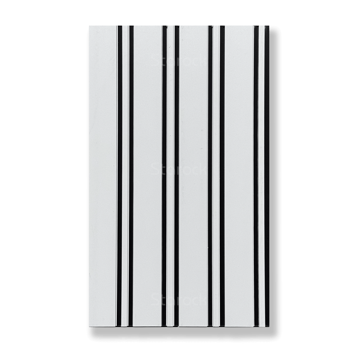 Fluted Slat 7.5 Inch-Arctic White