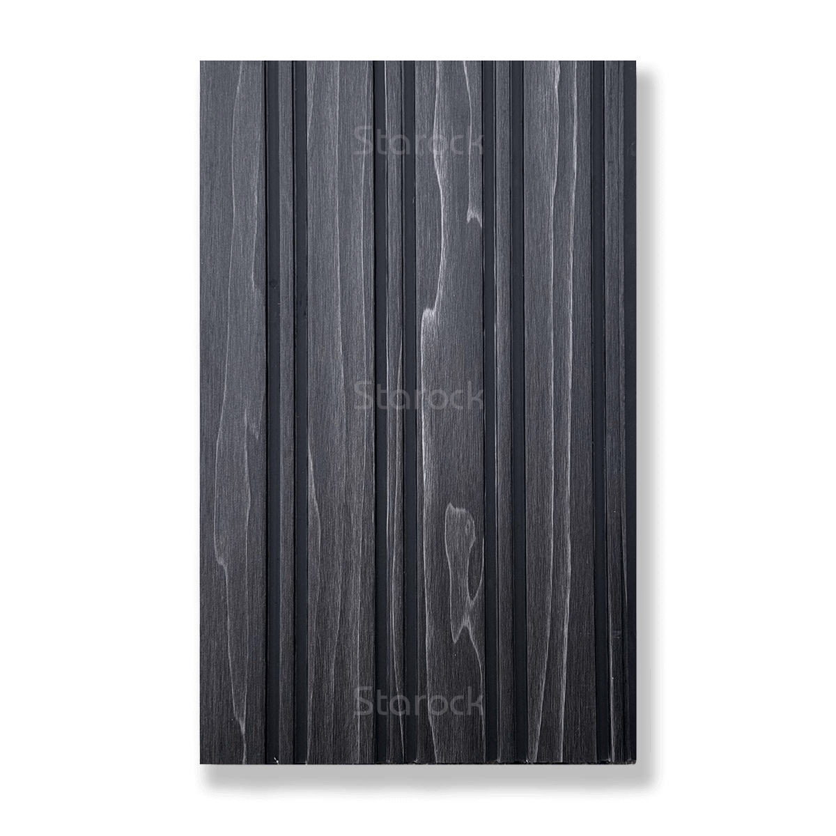 Fluted Slat 7.5 Inch-Ash Grey