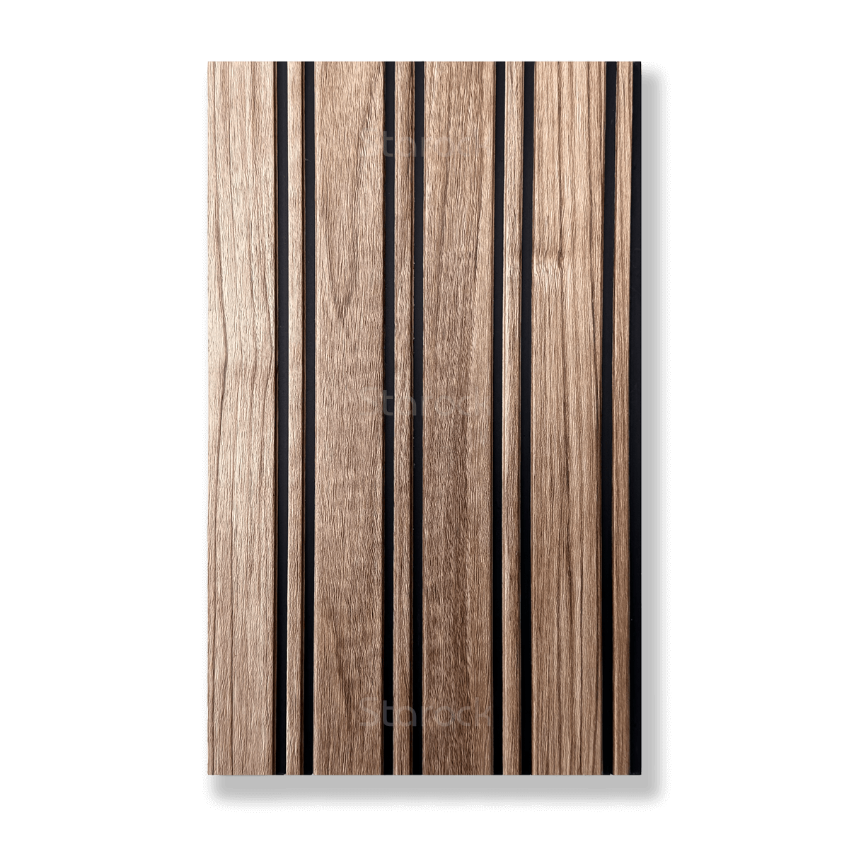 Fluted Slat 7.5 Inch-Red Walnut