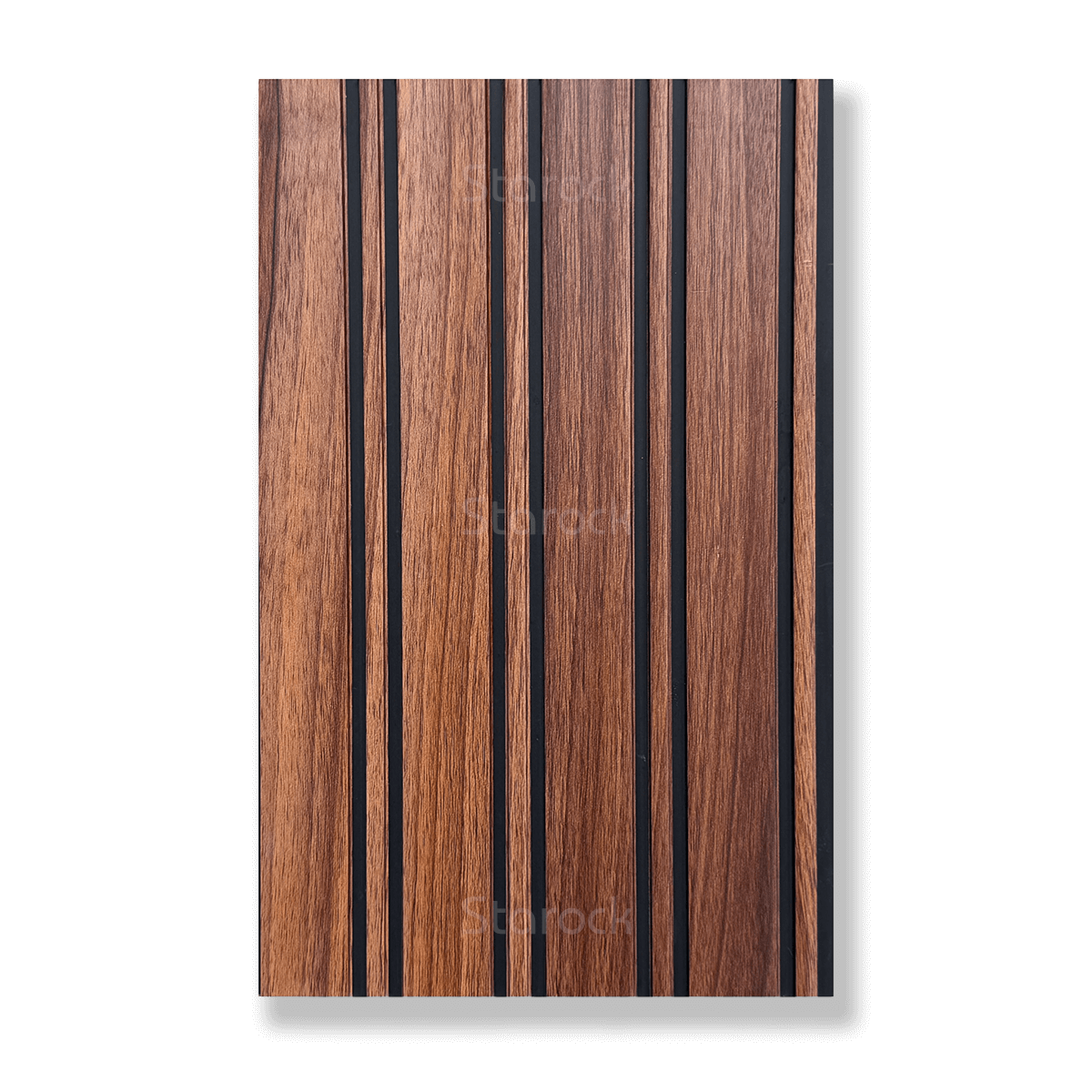Fluted Slat 7.5 Inch-Red Wood