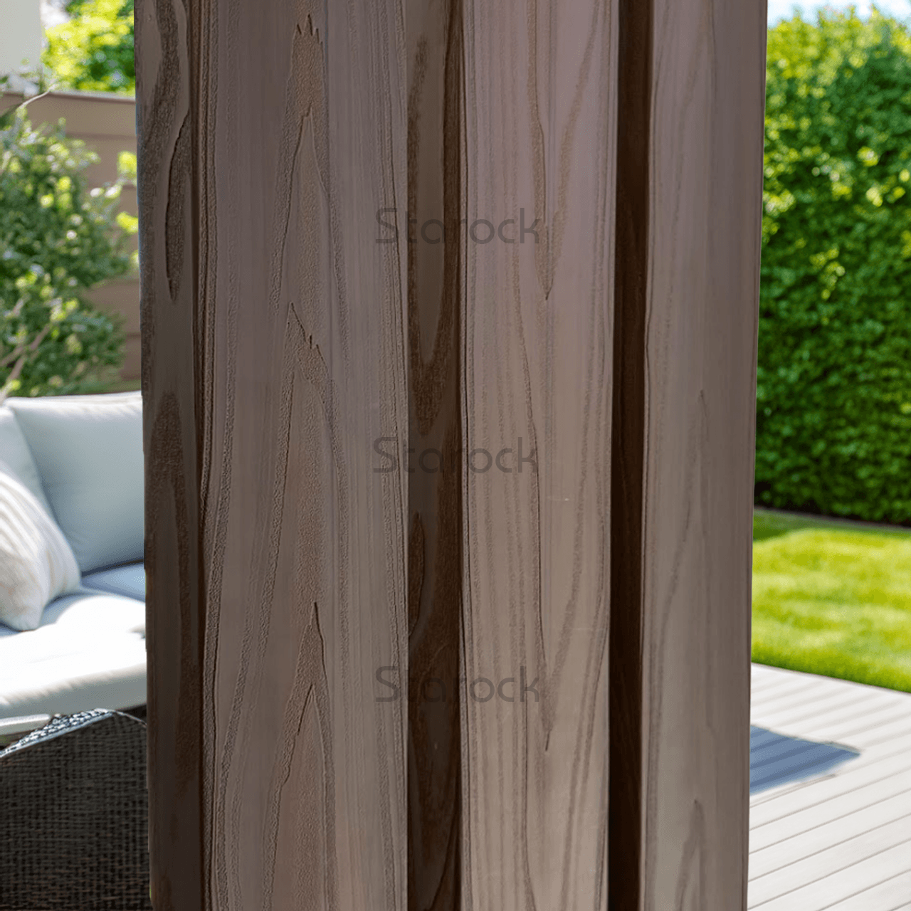 Patio Privacy Divider - OAK 114"